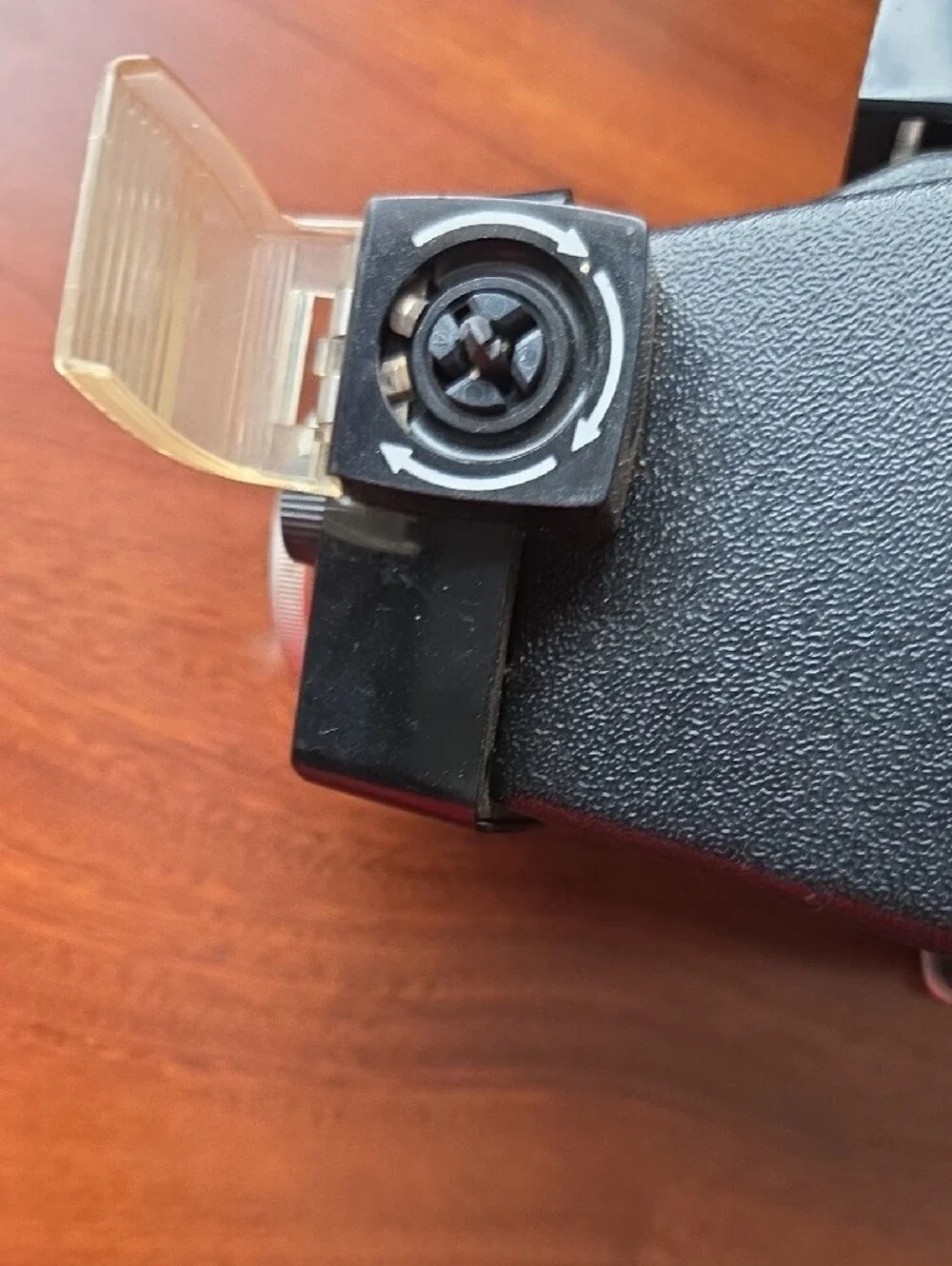 Polaroid Super Shooter Land Camera - Black & Blue Accents